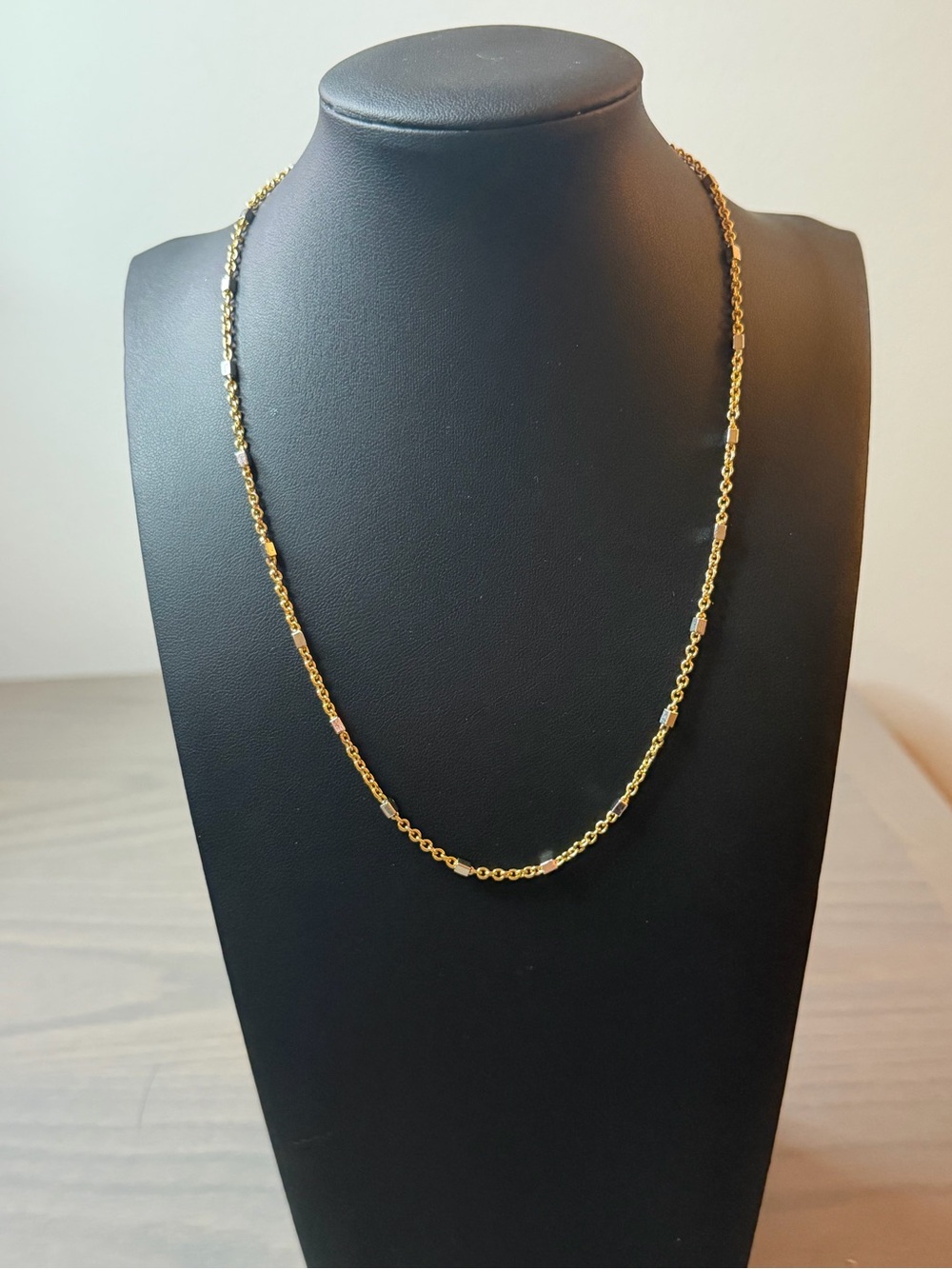 David Markstein Bronze Premiere Luxe Cube Necklace